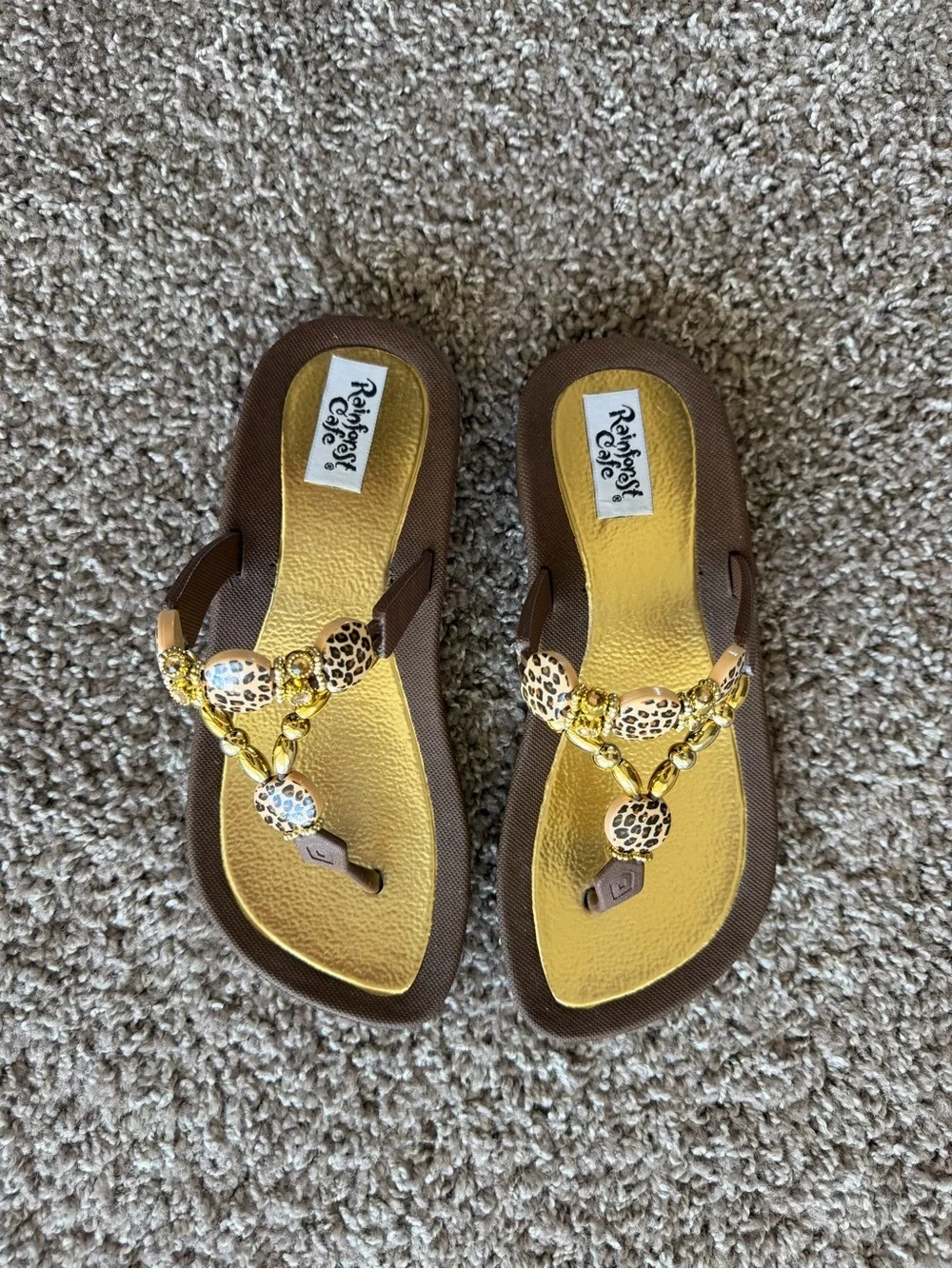 Y2K Bead Sandals 6